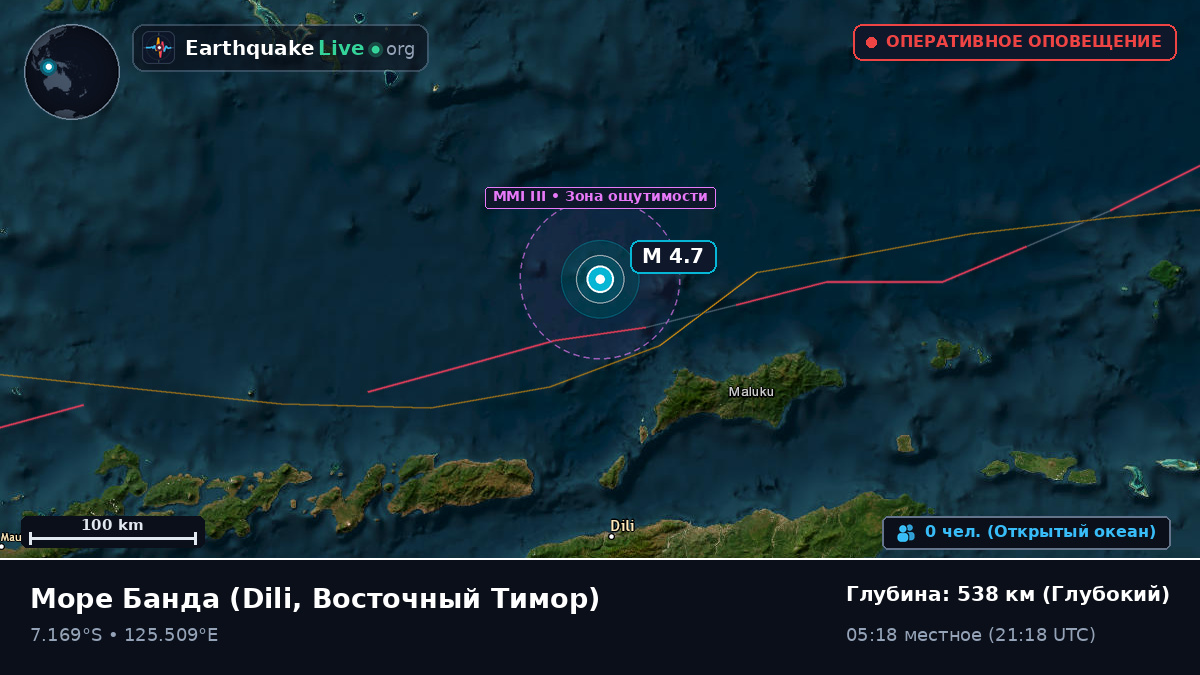 Море Банда (Восточный Тимор)