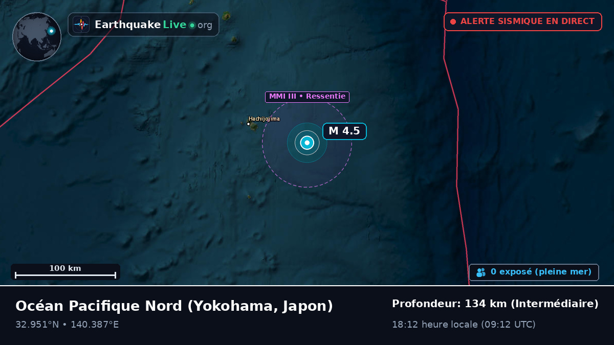 Océan Pacifique Nord (Japon)