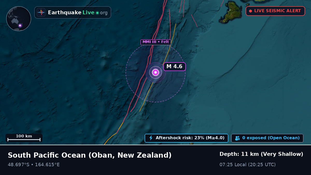 South Pacific Ocean (New Zealand)