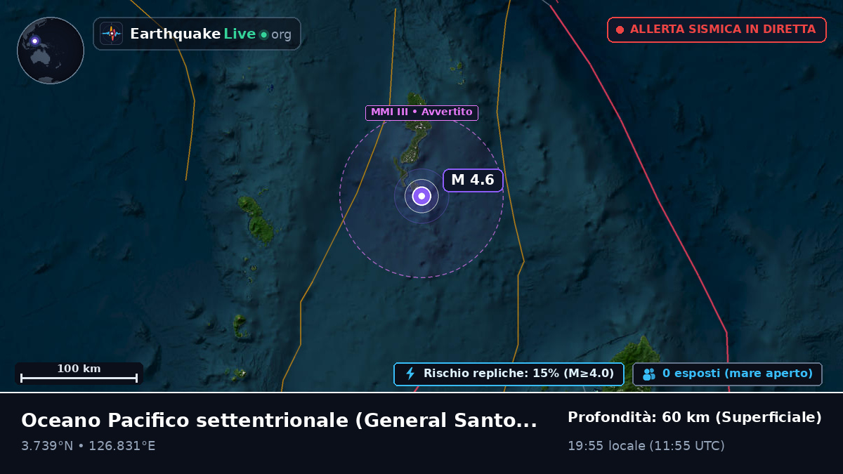 Oceano Pacifico settentrionale (Filippine)