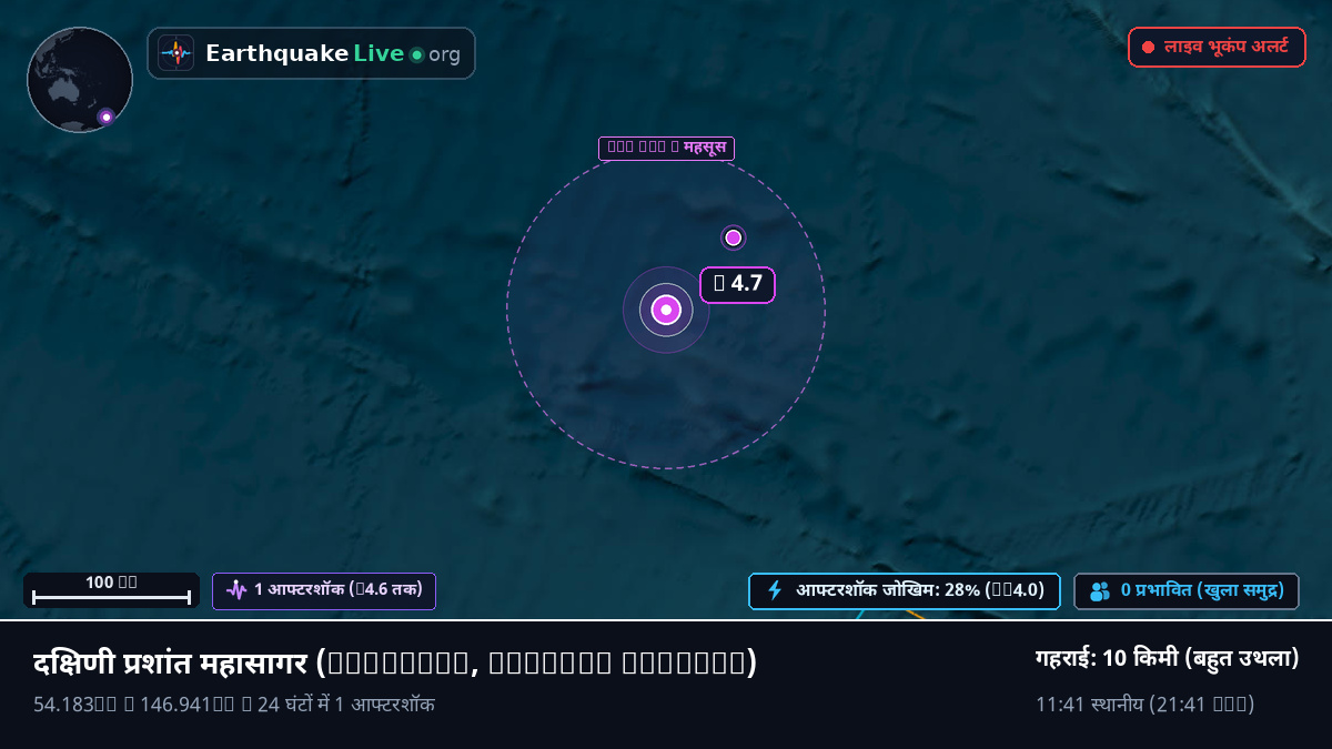 दक्षिणी प्रशांत महासागर (Chatham Islands)