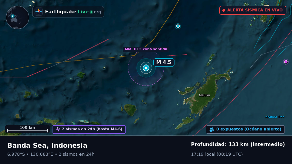 Mar de Banda (Indonesia)