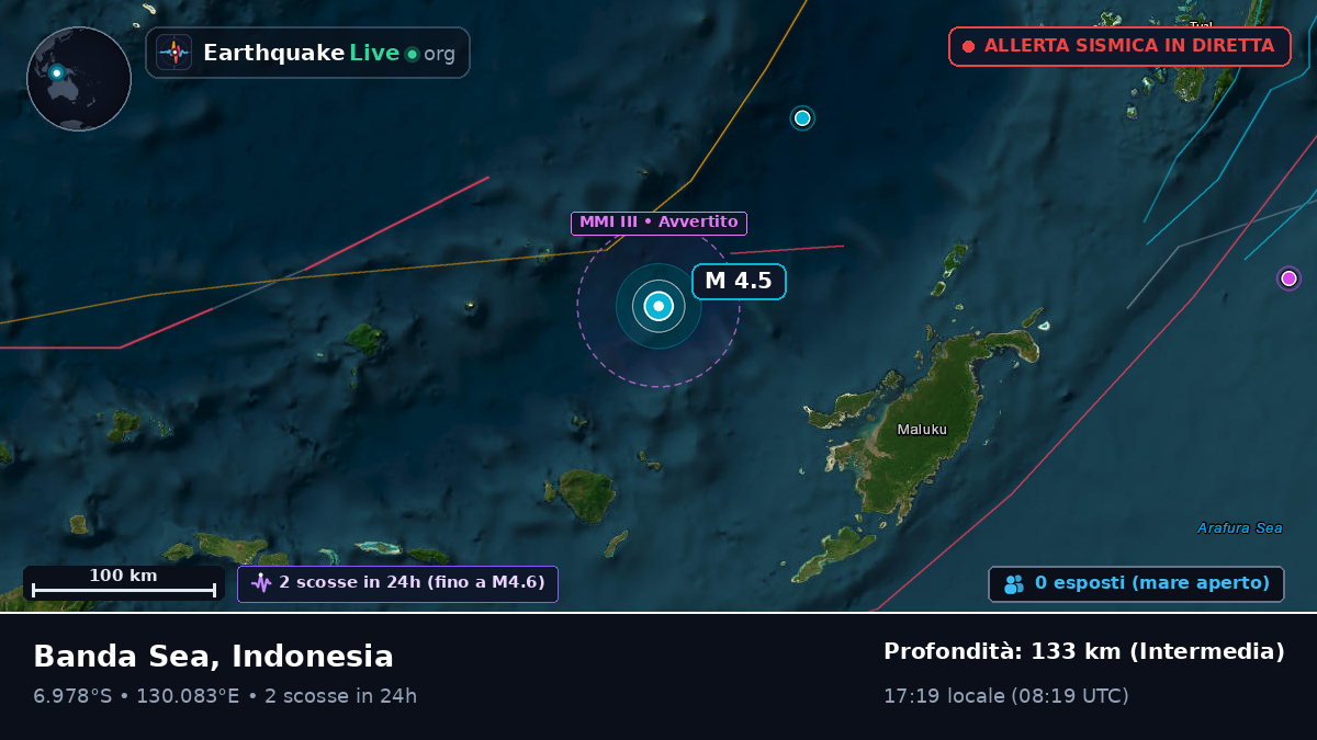 Mare di Banda (Indonesia)