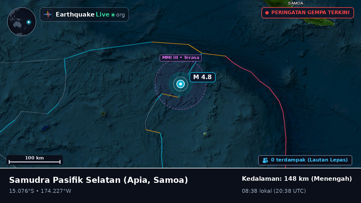 Samudra Pasifik Selatan (Samoa)