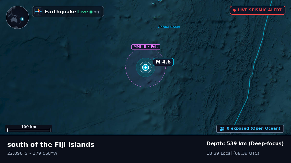 South Pacific Ocean (Tonga)
