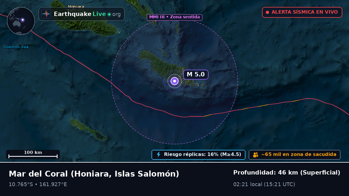 Mar del Coral (Islas Salomón)