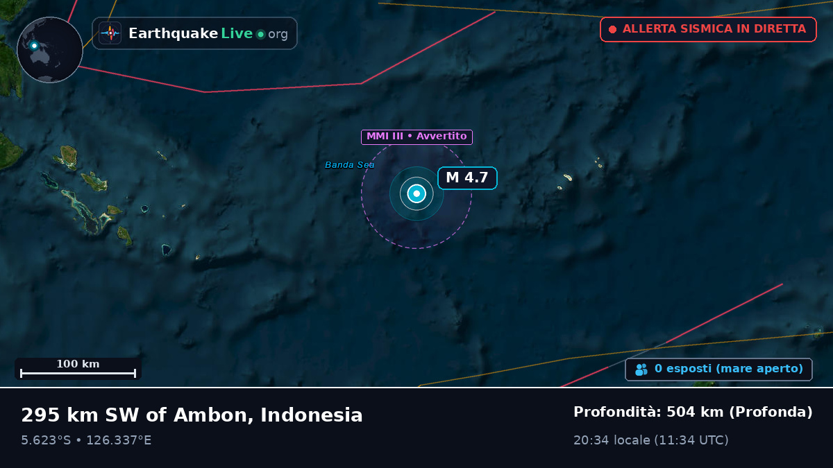 Mare di Banda (Indonesia)
