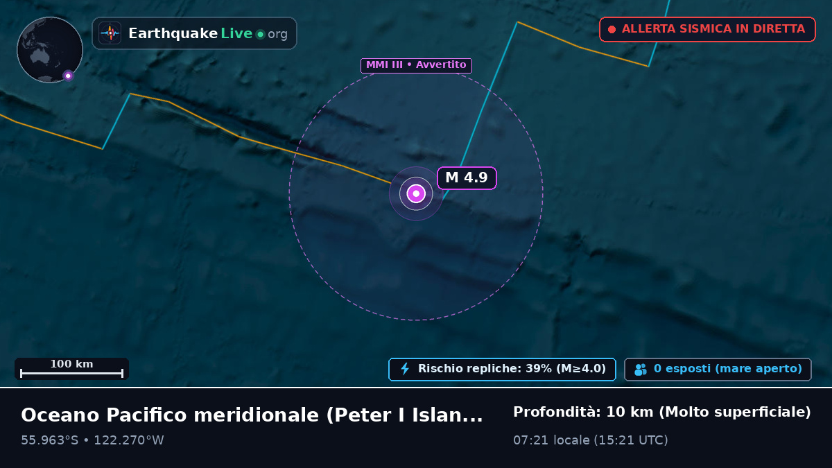Oceano Pacifico meridionale (Antarctica)