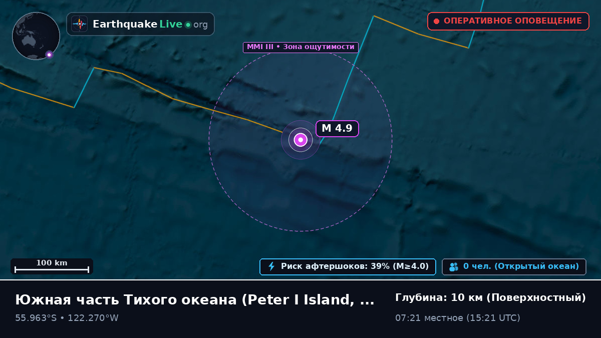 Южная часть Тихого океана (Antarctica)