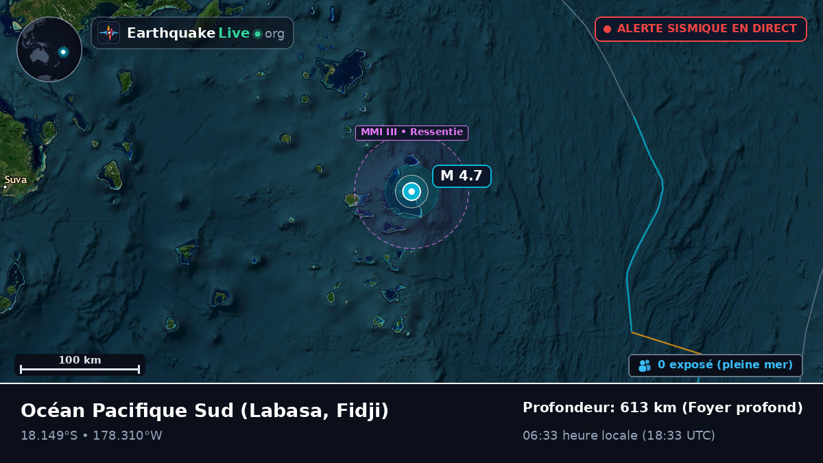 Océan Pacifique Sud (Fidji)