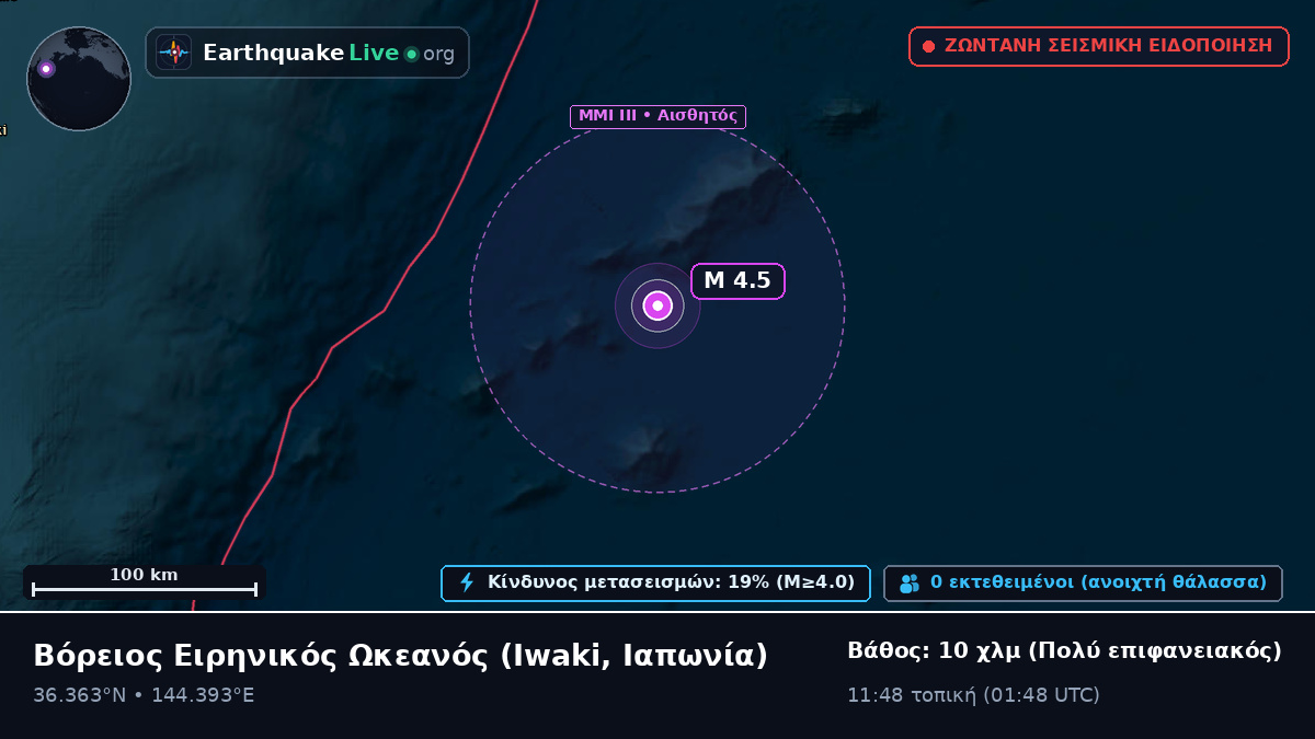 Βόρειος Ειρηνικός Ωκεανός (Ιαπωνία)