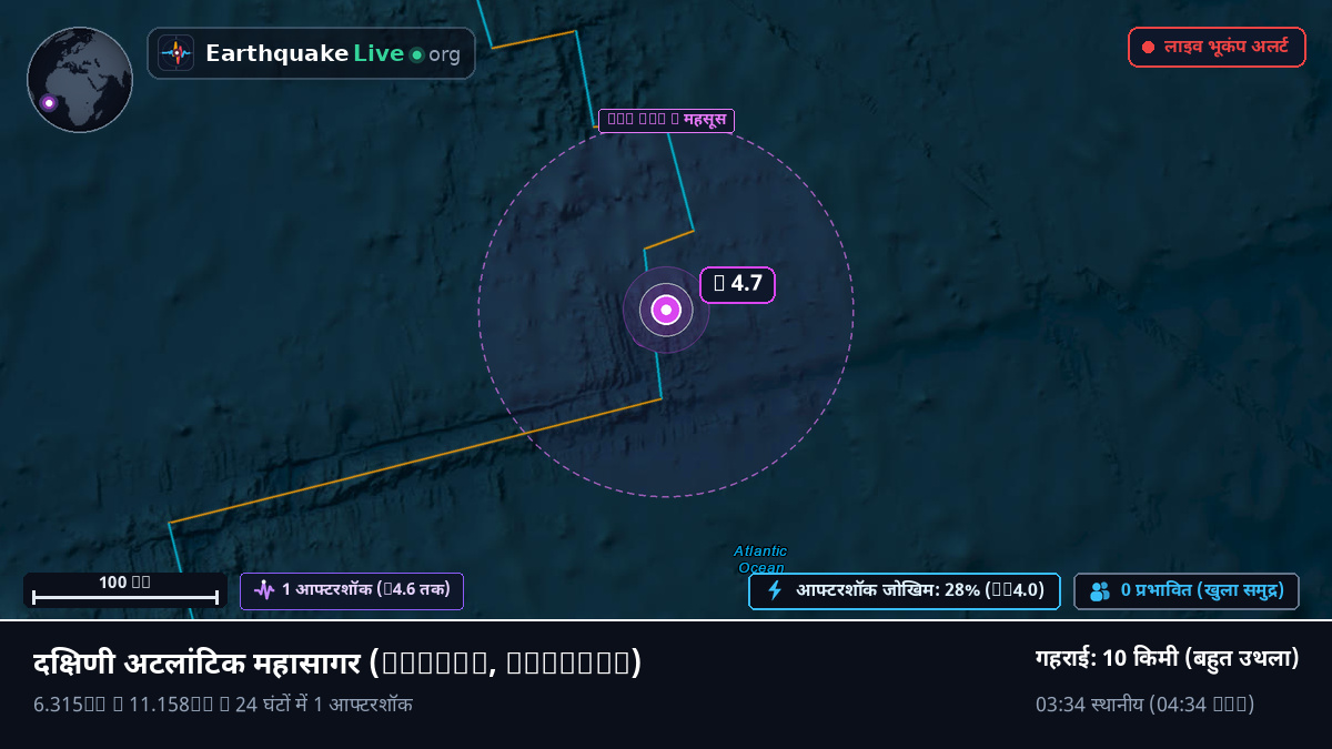 दक्षिणी अटलांटिक महासागर (Liberia)