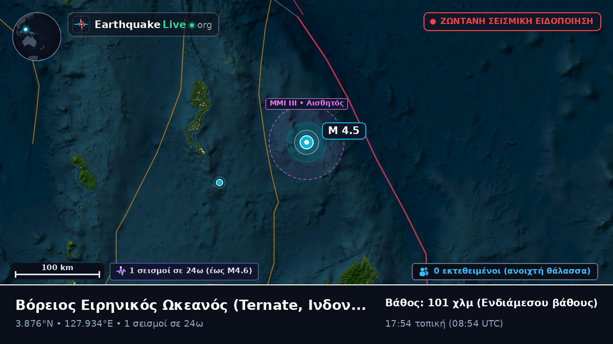 Βόρειος Ειρηνικός Ωκεανός (Ινδονησία)