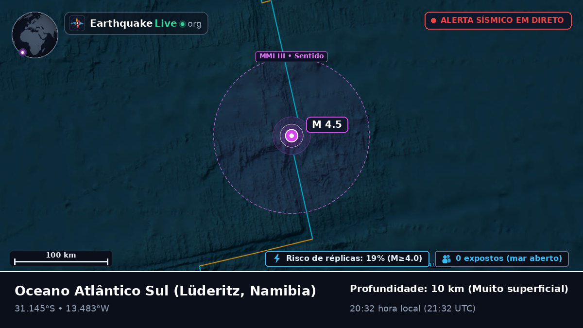 Oceano Atlântico Sul (Namibia)