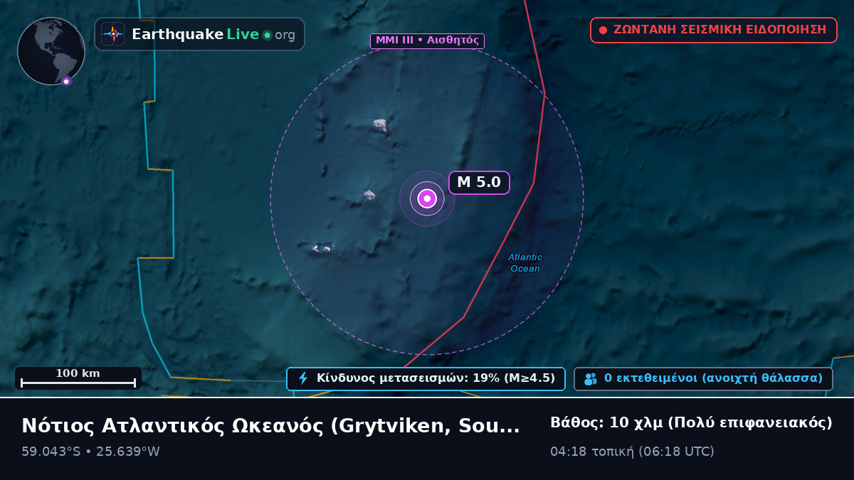 Νότιος Ατλαντικός Ωκεανός (South Georgia and the Islands)