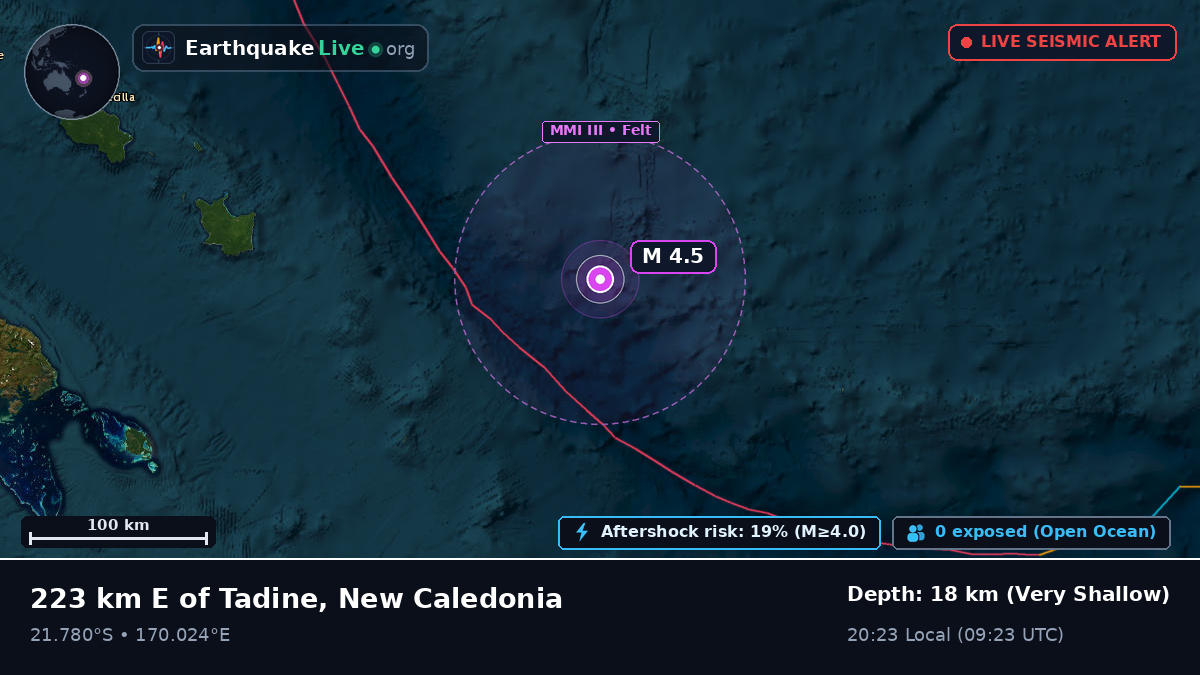 South Pacific Ocean (New Caledonia)