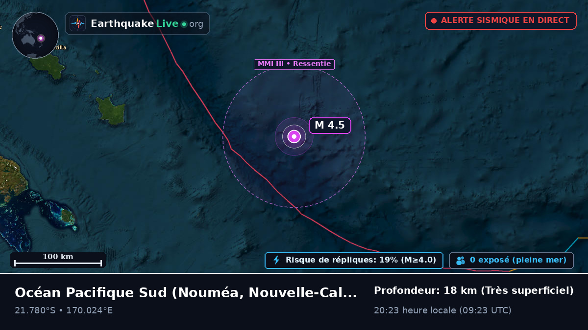 Océan Pacifique Sud (Nouvelle-Calédonie)