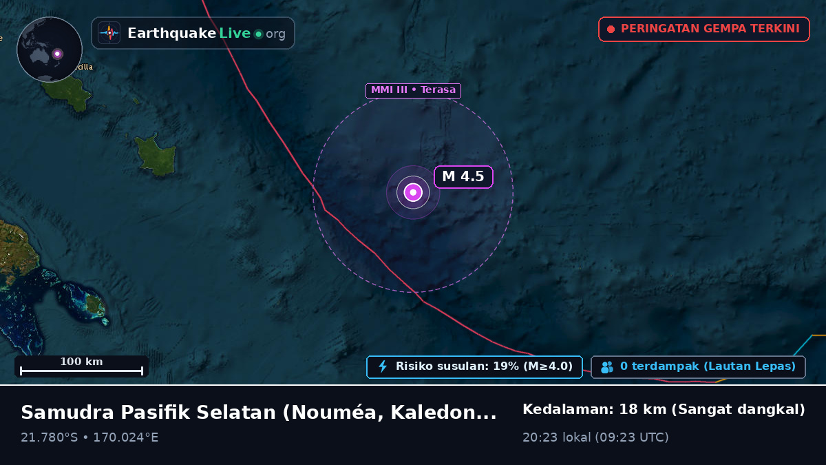 Samudra Pasifik Selatan (Kaledonia Baru)