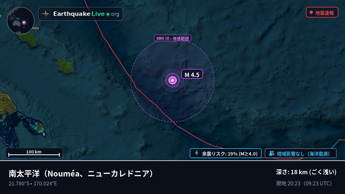 南太平洋 (ニューカレドニア)