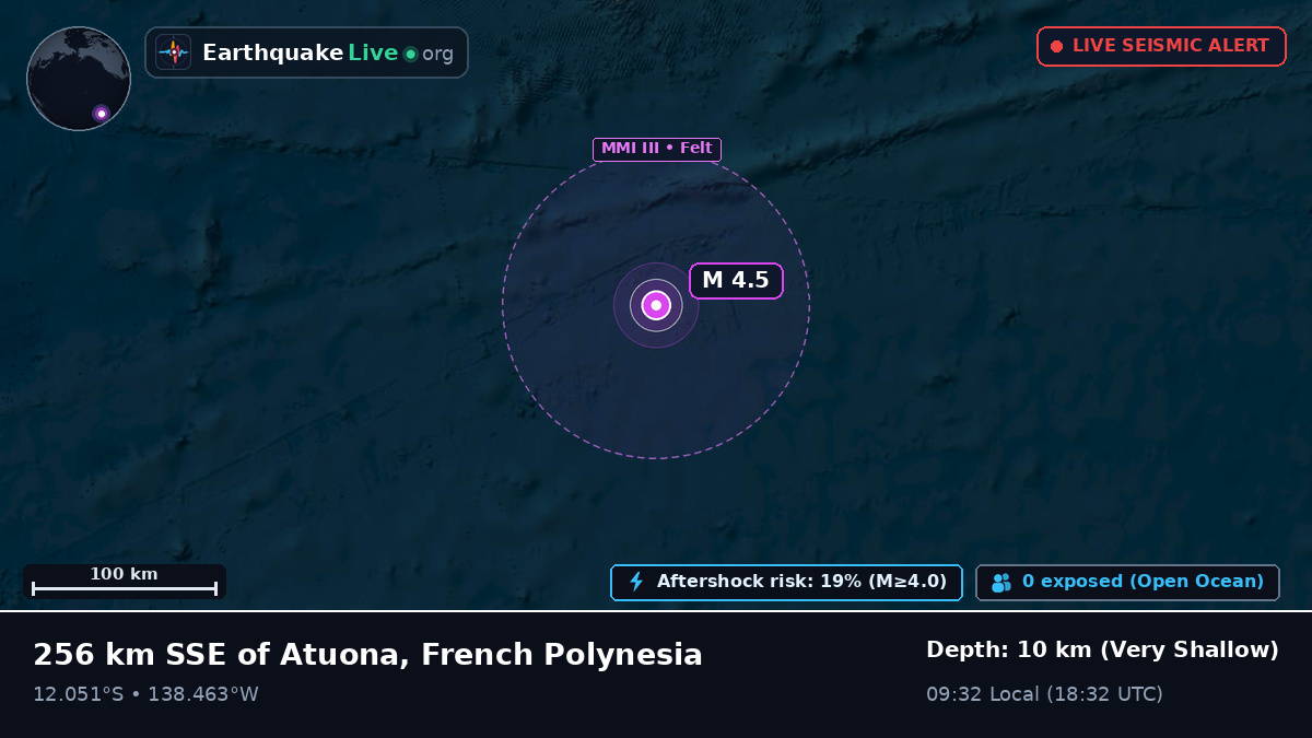South Pacific Ocean (French Polynesia)