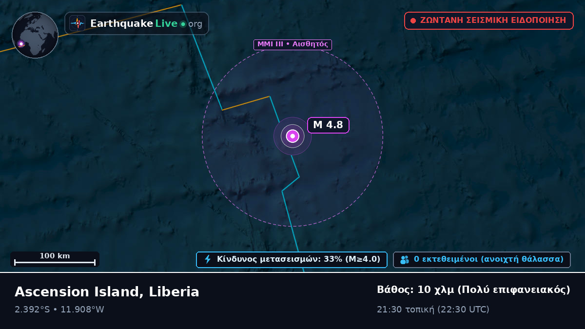 Νότιος Ατλαντικός Ωκεανός (Liberia)