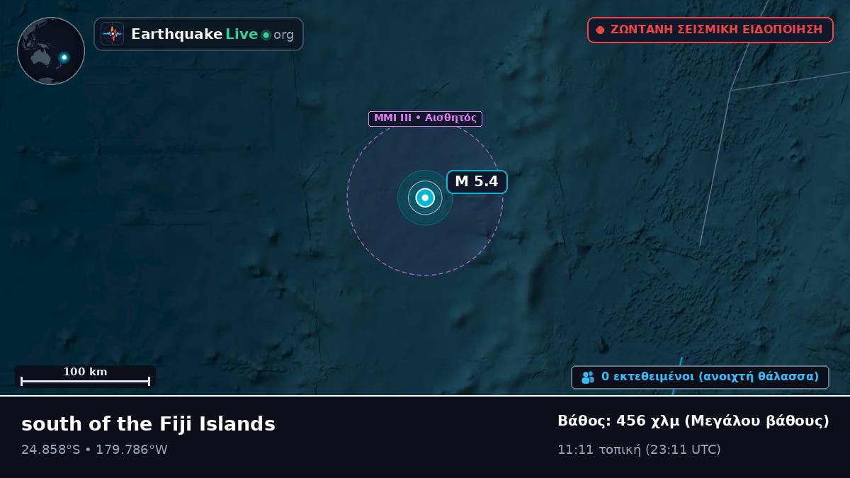 Νότιος Ειρηνικός Ωκεανός (Kermadec Islands)