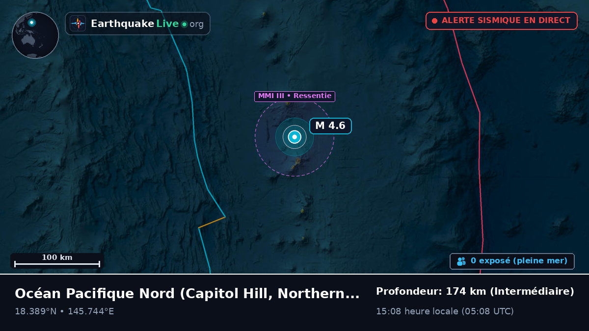 Océan Pacifique Nord (Northern Mariana Islands)