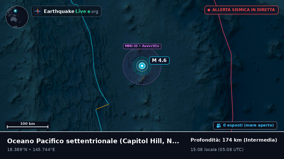 Oceano Pacifico settentrionale (Northern Mariana Islands)