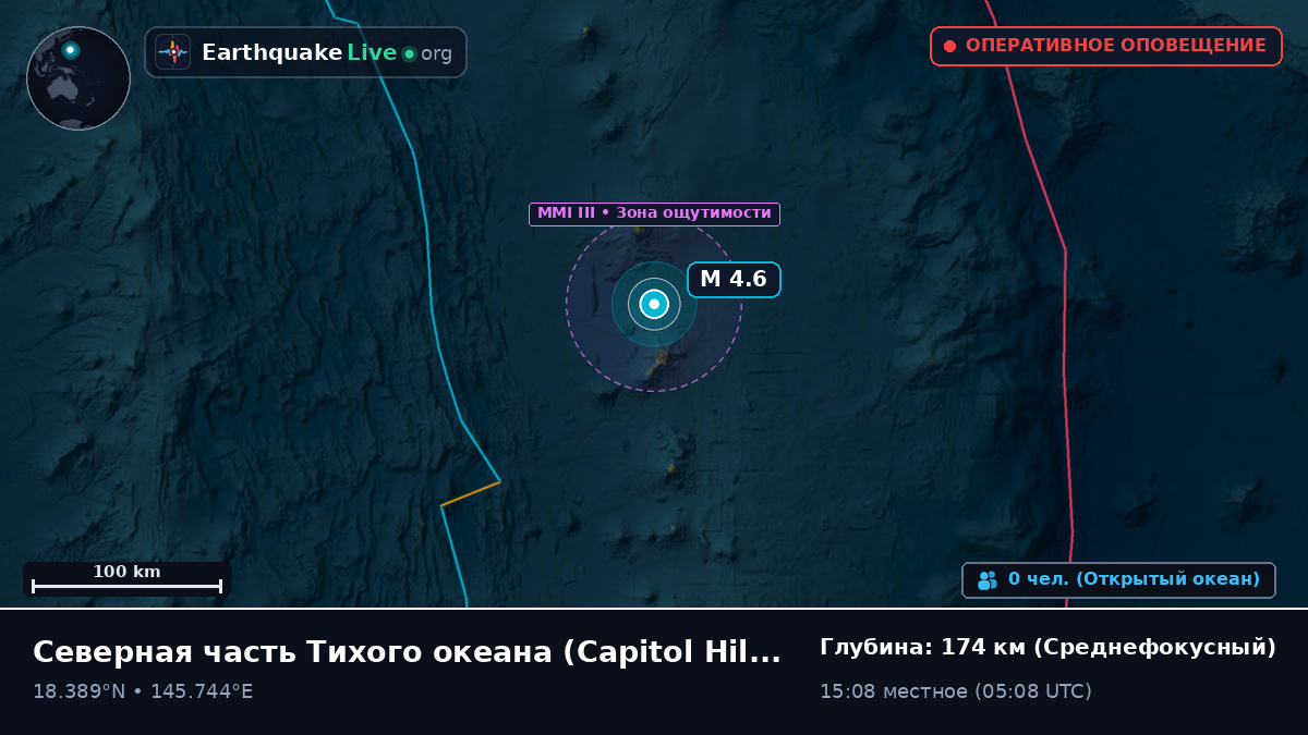 Северная часть Тихого океана (Northern Mariana Islands)