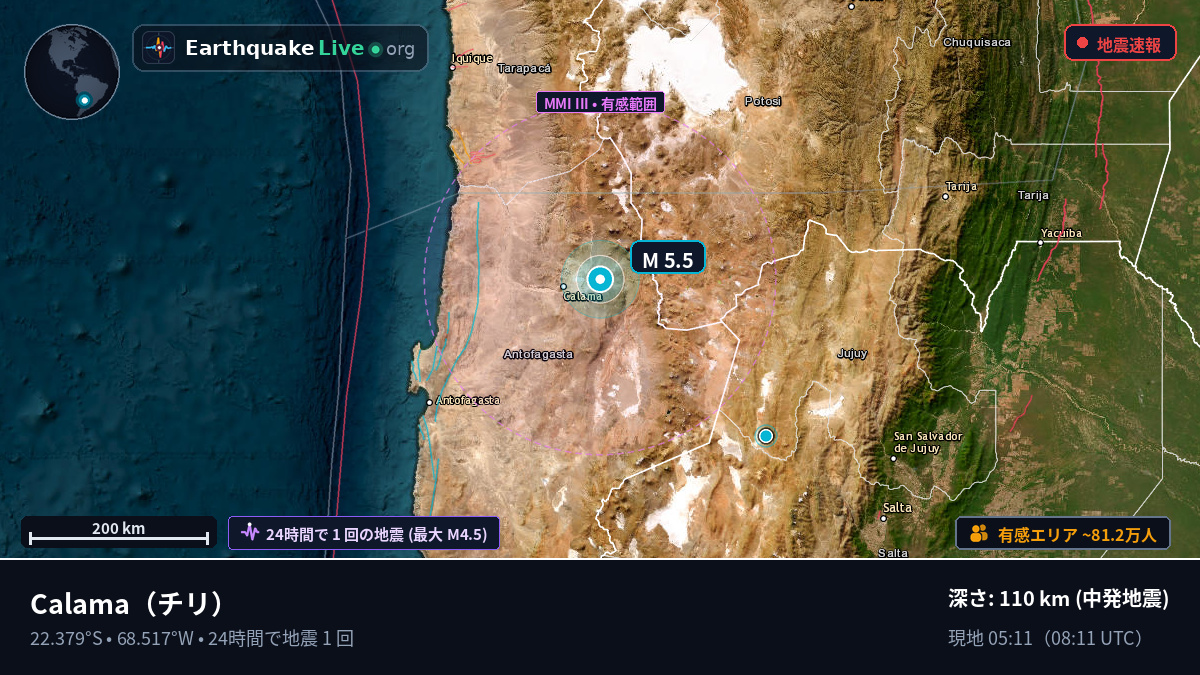 Antofagasta, チリ