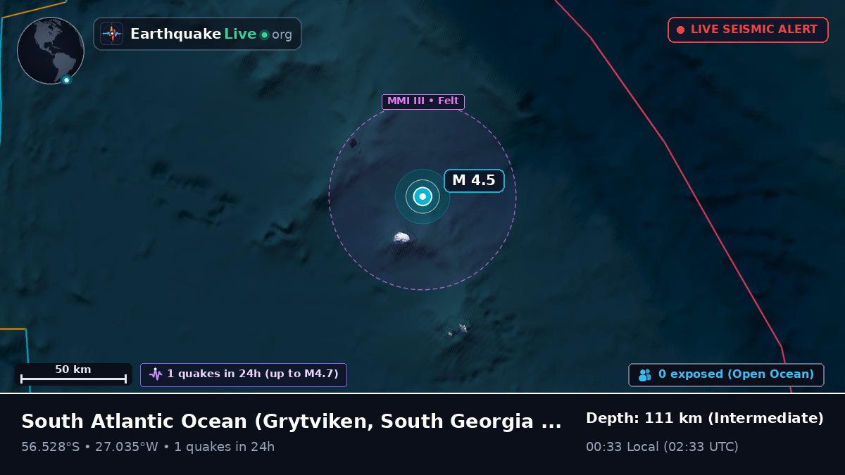 South Atlantic Ocean (South Georgia and the Islands)