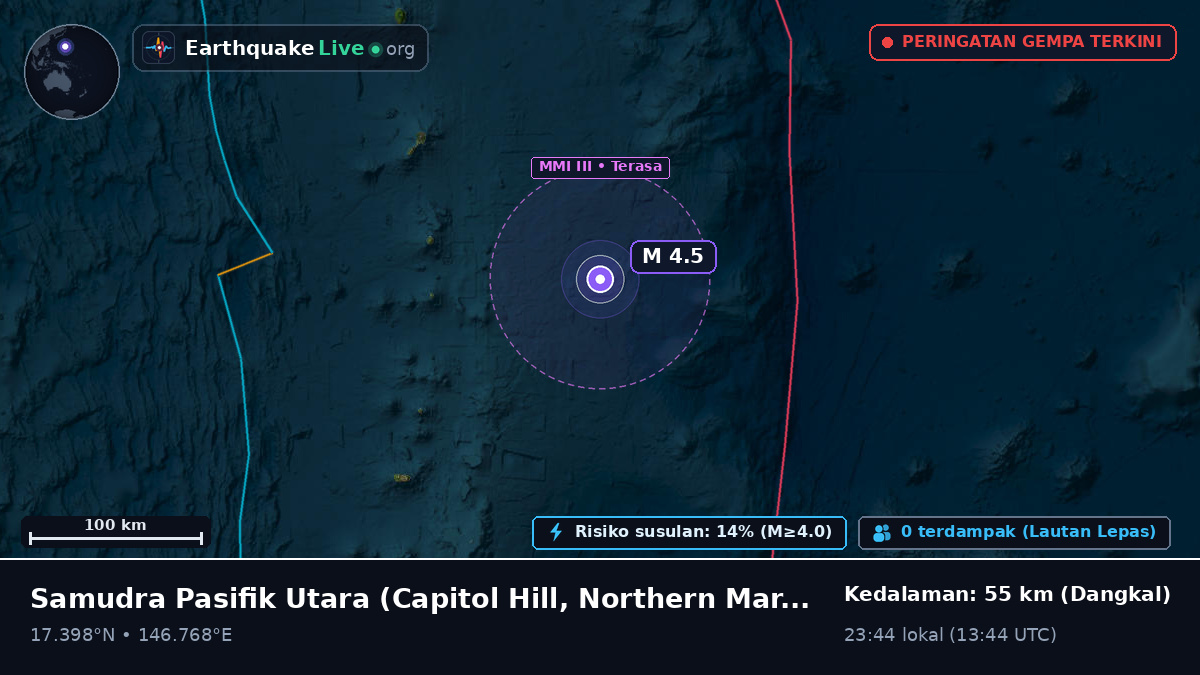 Samudra Pasifik Utara (Northern Mariana Islands)