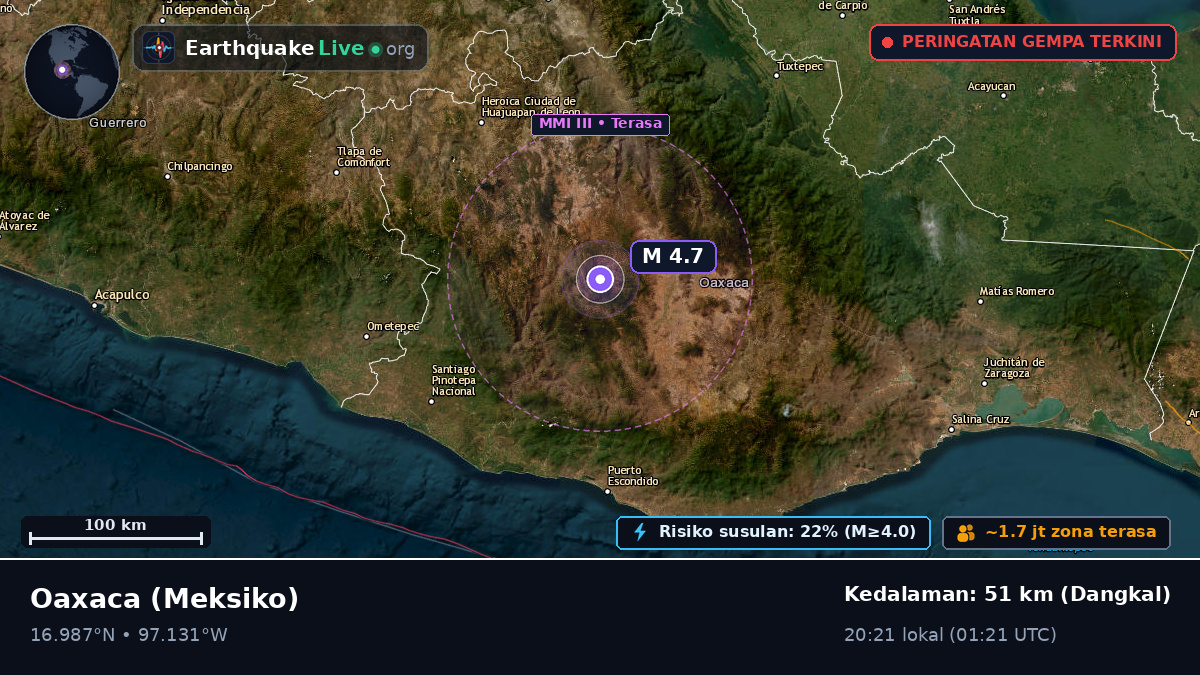 Oaxaca, Meksiko