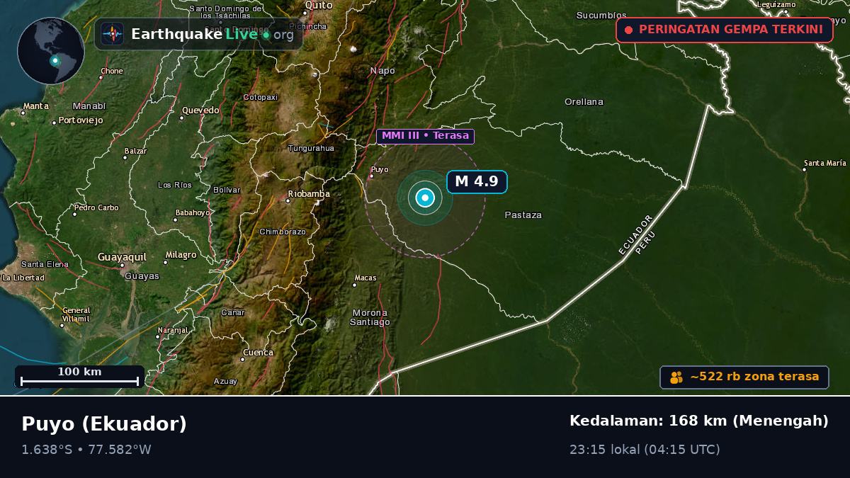 Pastaza, Ekuador