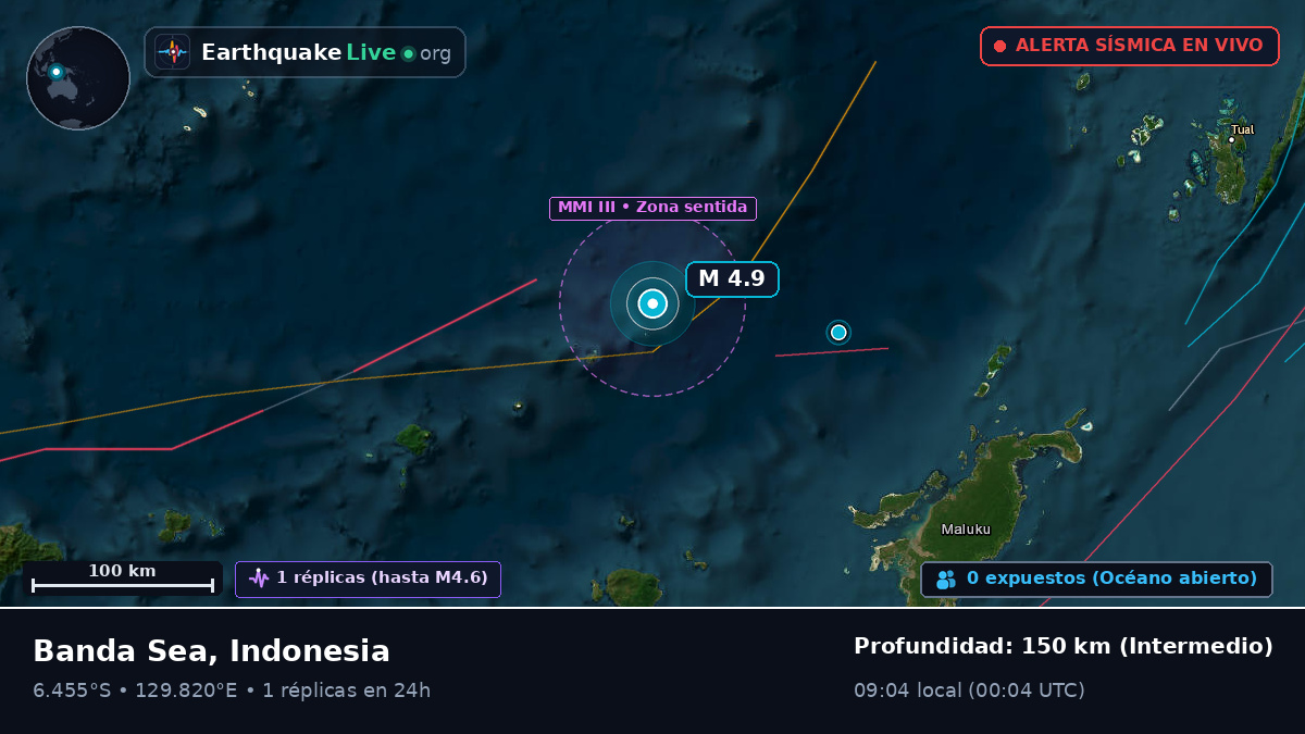 Mar de Banda (Indonesia)