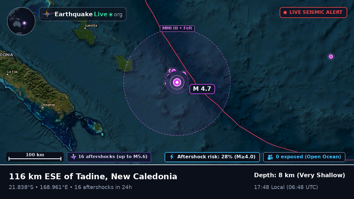 South Pacific Ocean (New Caledonia)