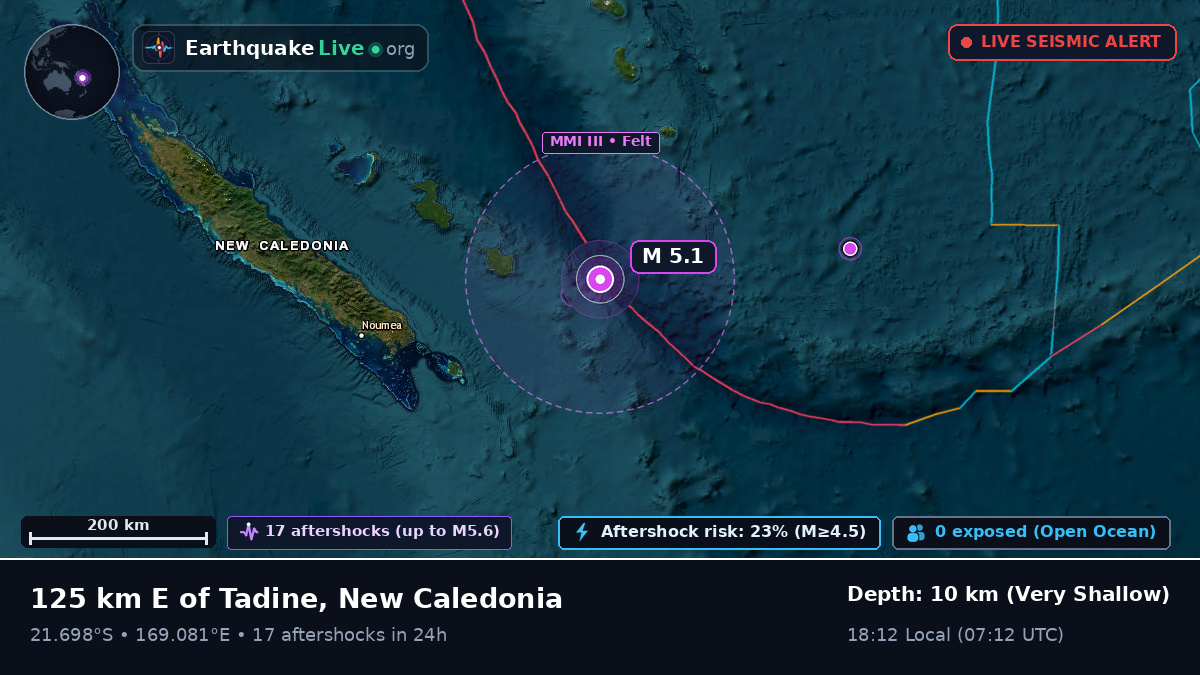 South Pacific Ocean (New Caledonia)