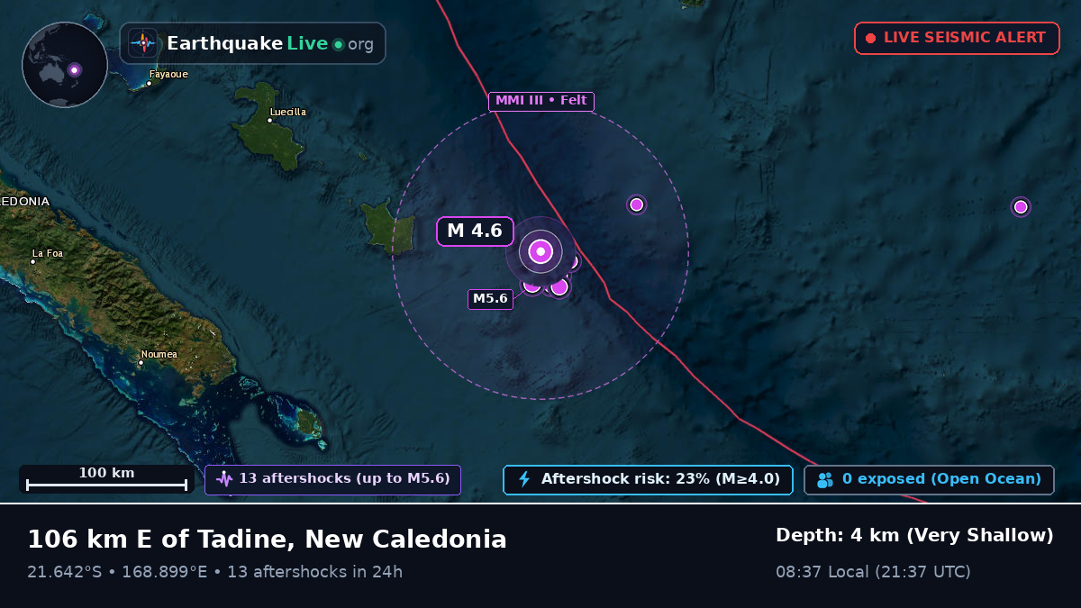 South Pacific Ocean (New Caledonia)