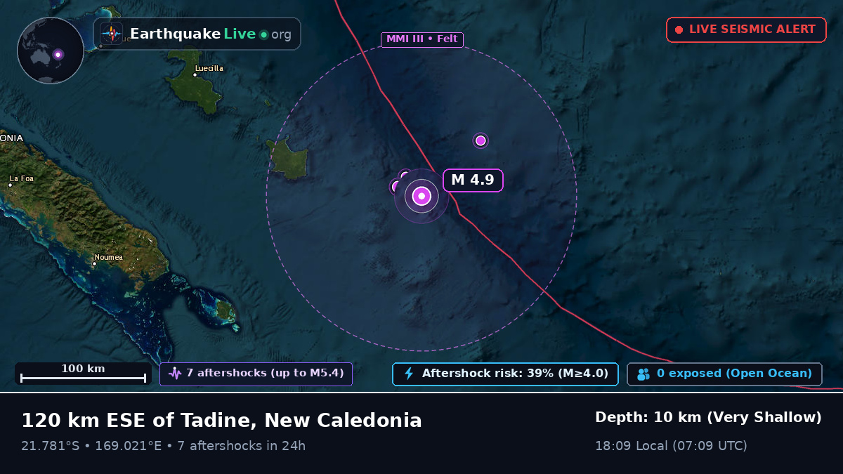 South Pacific Ocean (New Caledonia)