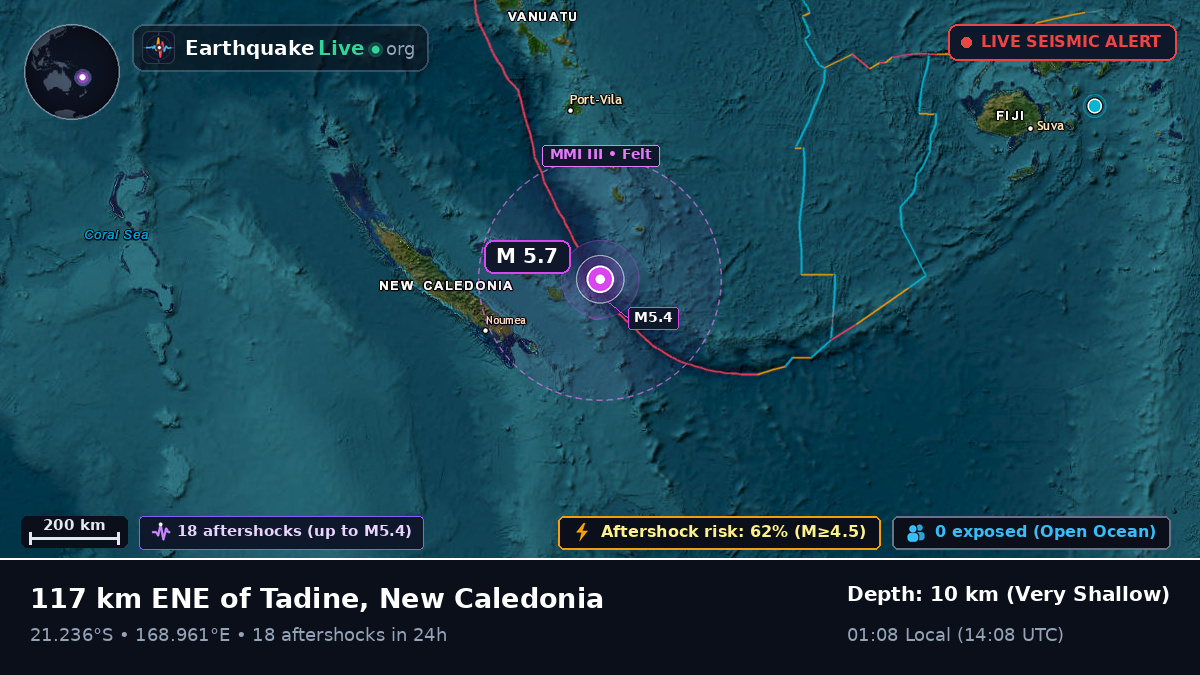 South Pacific Ocean (New Caledonia)