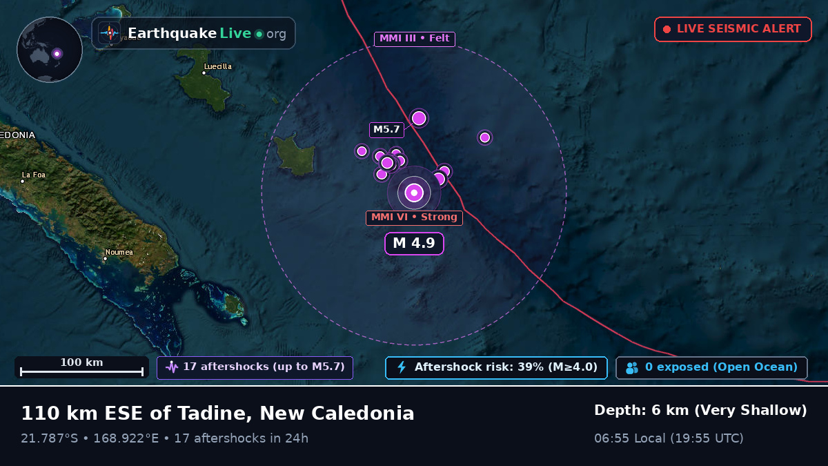 South Pacific Ocean (New Caledonia)