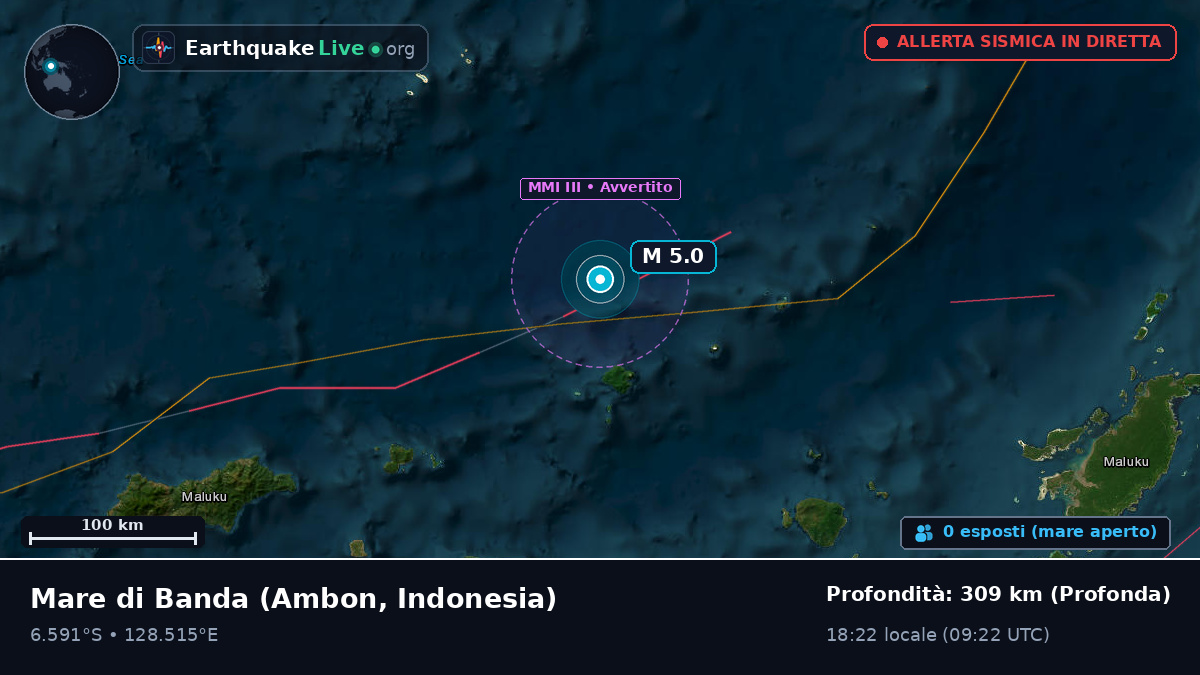 Mare di Banda (Indonesia)