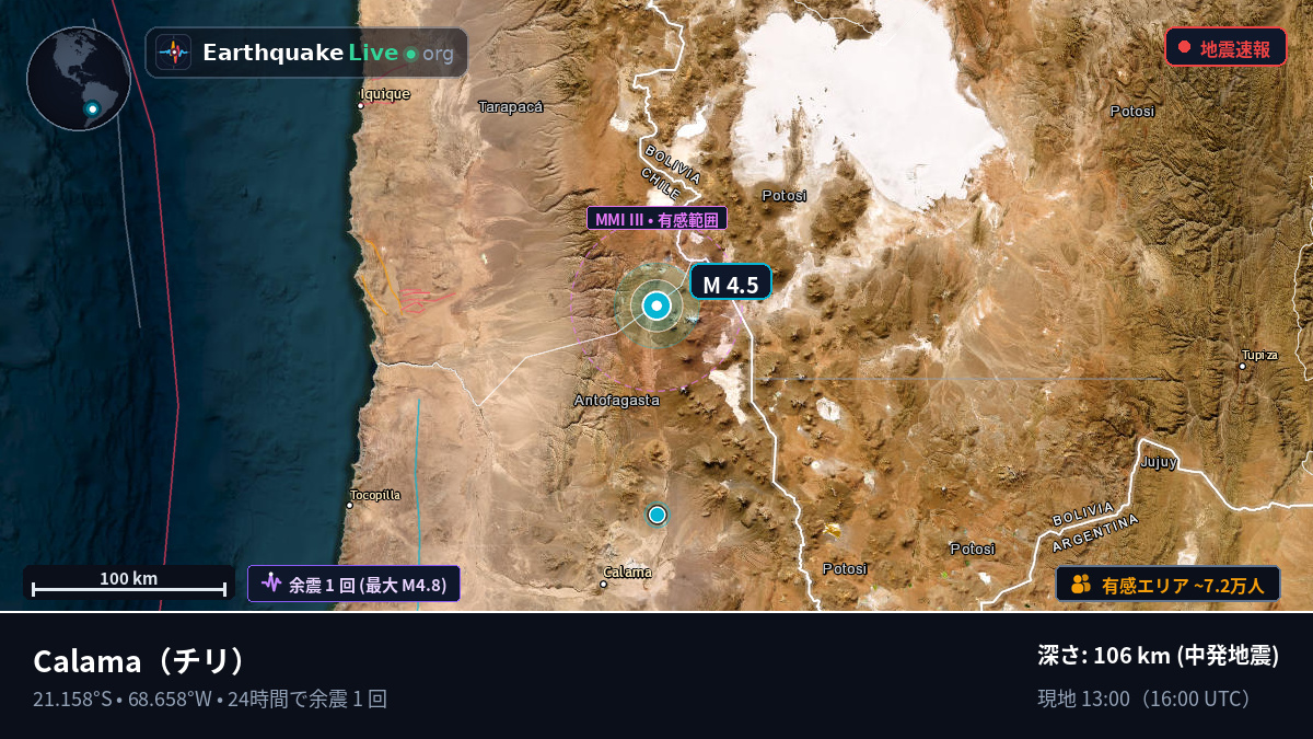 Antofagasta, チリ