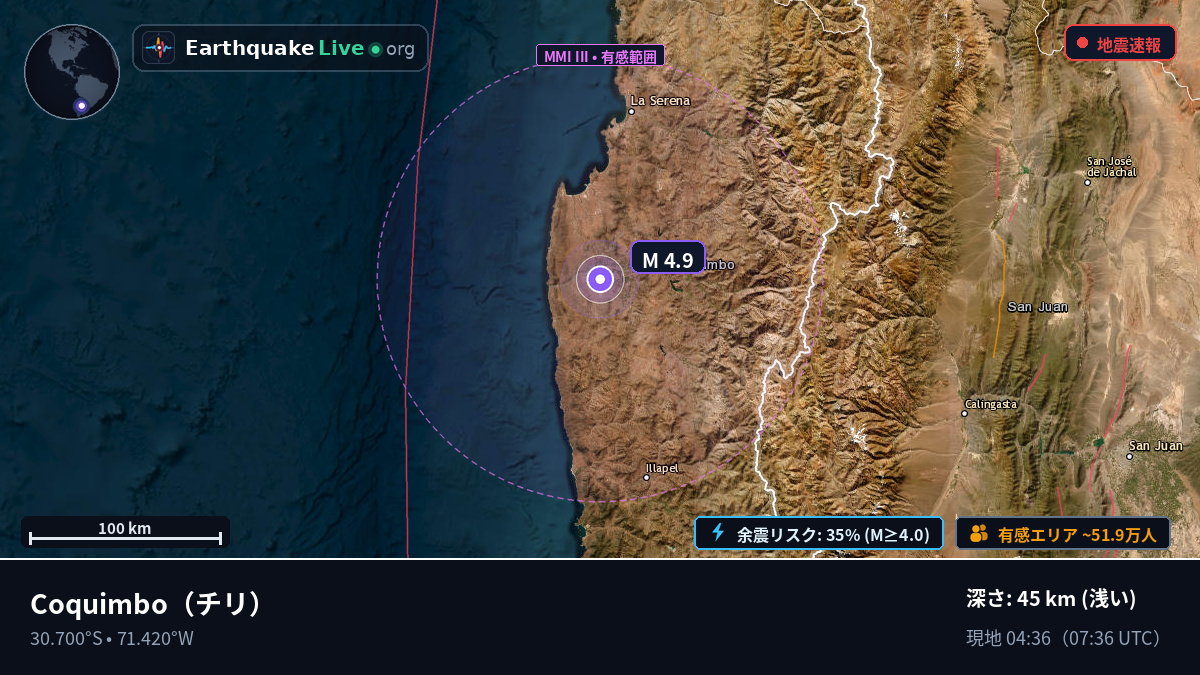 Coquimbo, チリ
