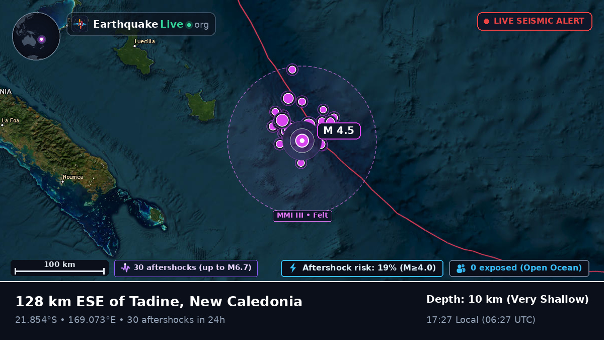 South Pacific Ocean (New Caledonia)