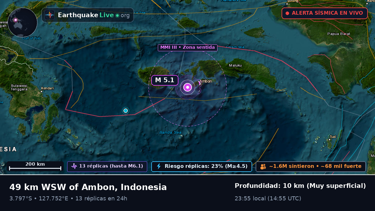 Mar de Banda (Indonesia)