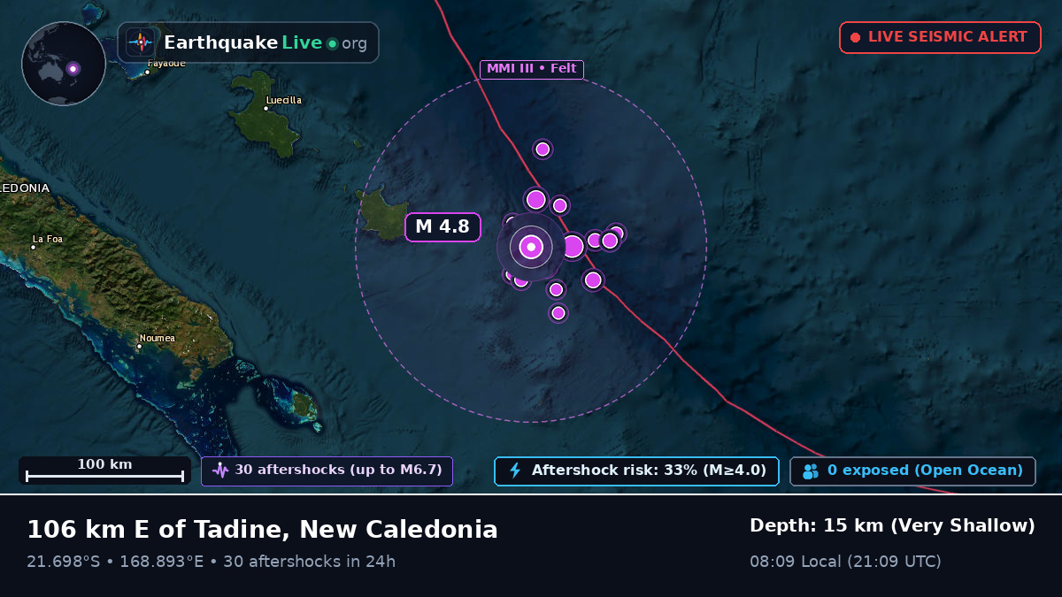 South Pacific Ocean (New Caledonia)