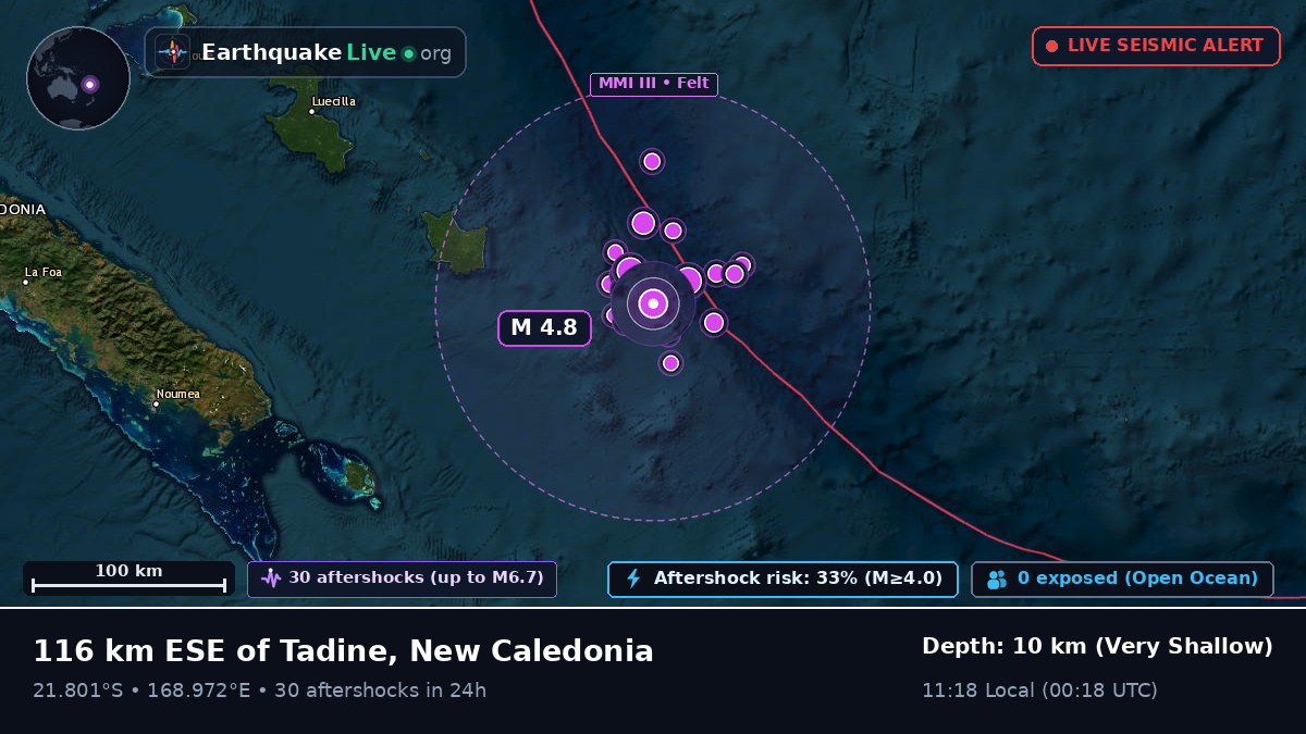 South Pacific Ocean (New Caledonia)