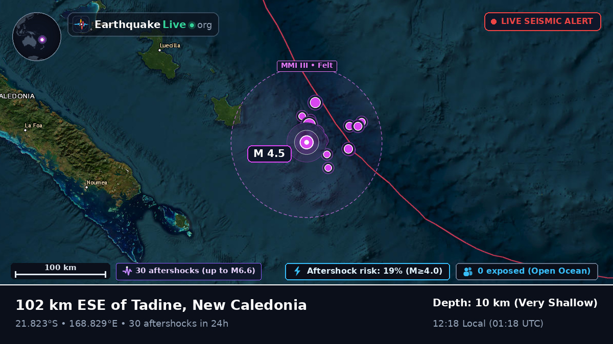 South Pacific Ocean (New Caledonia)