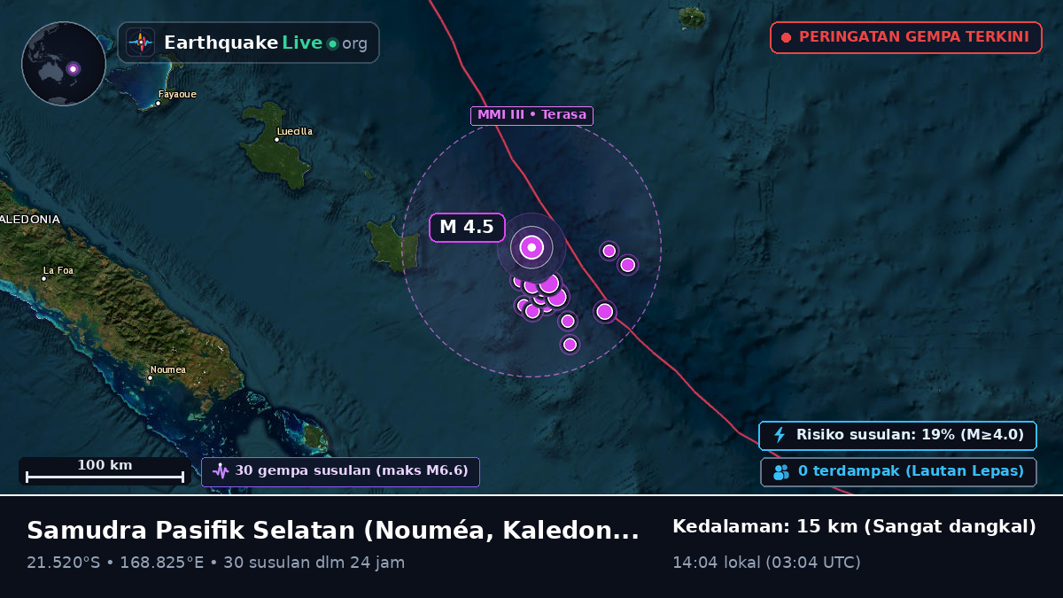 Samudra Pasifik Selatan (Kaledonia Baru)